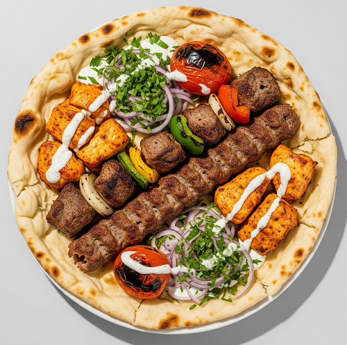 Chicken Doner & Lamb Shish 