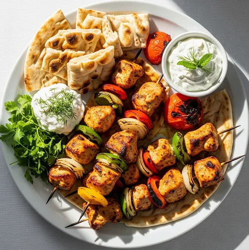 Med Chicken Shish Kebab Meal 