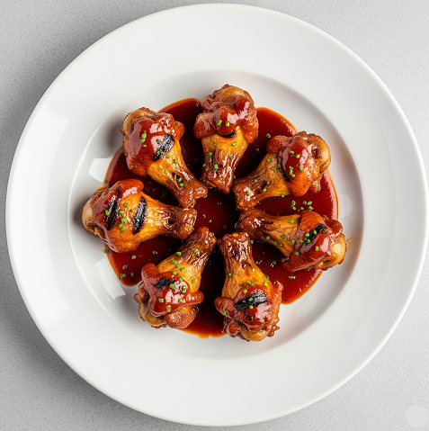 5 Pcs Hot Chicken Wings 